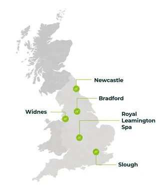 Uk map